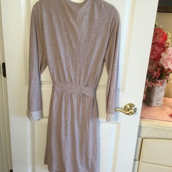 NWOT Charter Club Women’s Knit Wrap Robe Sz L - Picture 5 of 9